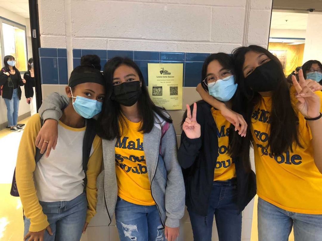 jrlhs2025's tweet photo. Make good trouble! #lancerspirit25 https://t.co/OSHDx7wRK8