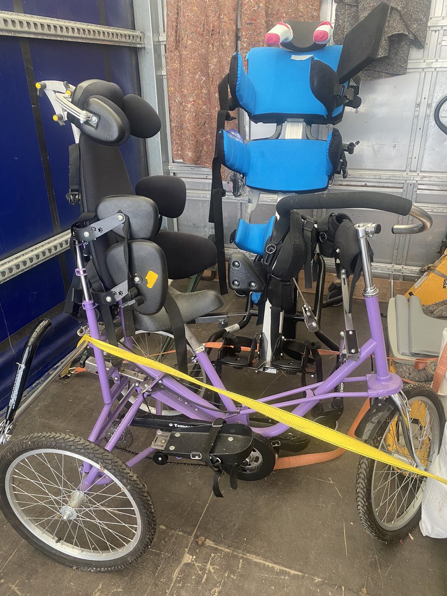 scott2gocourier's tweet photo. We were delighted to once again assist the wonderful @treloars in transporting a standing frame, sleep system and trike from a students former school in Hertfordshire to Holybourne earlier today #Stevenage #Holybourne #Treloar #education #happystudent #newbeginnings https://t.co/l496ae8th6