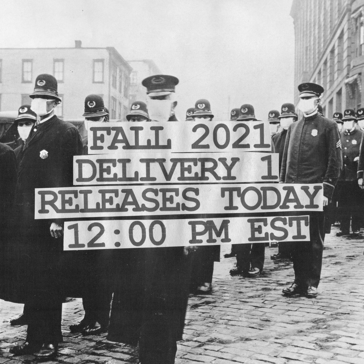 infectco's tweet photo. FALL 21' // DELIVERY 1 RELEASES TODAY @ 12:00 PM EST. 

https://t.co/4y7DBC3BZW https://t.co/VaxwLSeqeq