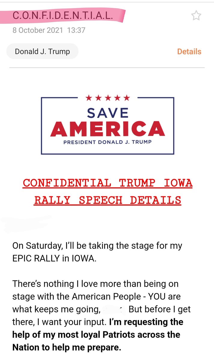 Astarawhatever's tweet image. C. O. N. F. I. D. E. N. T. I. A. L. 

Written like that says to me 
A=1
B=2 etc... 

👀 
These initial posts are #TheMap, which the news unlocks and that is referenced in 1️⃣1️⃣2️⃣ 'news unfolds"

#LearnOurComms

Do I sense urgency? with this questionnaire