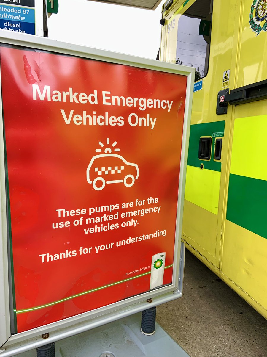 Well done @bp_plc! Making our lives just a little easier! ⛽️ @EastEnglandAmb 🚑
