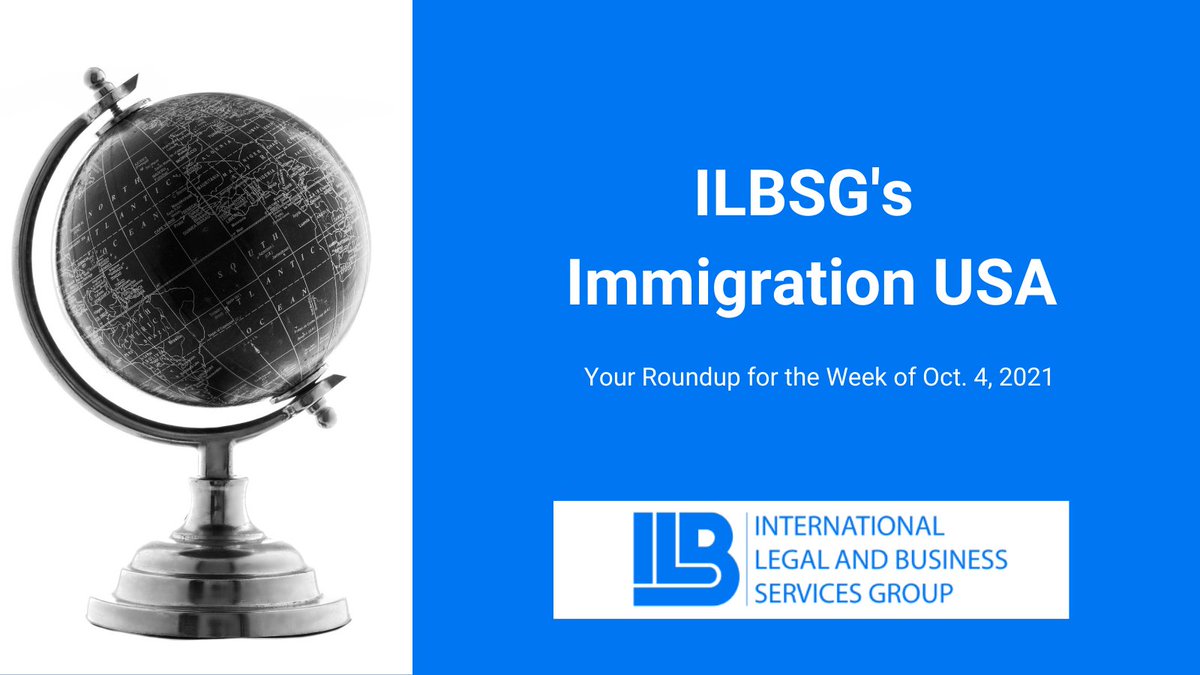 ILBSG_LLP's tweet photo. #Immigration policies are changing. We have the latest news to keep you informed: The House works to save FY2021 #employmentbased visas, thousands of #diversityvisas rescued, steps taken to preserve #DACA, and more! https://t.co/79lB4uoQoi

#Dreamers #Title42 #travelban #H1Bvisa https://t.co/RUieMC1VqQ