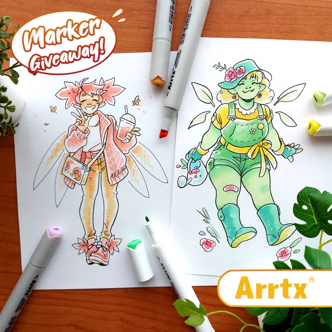 🎉📣 Howdy y'all! It's time for a GIVEAWAY of the markers I used in my last video!!📣 🎉

Head on over to my latest post on Instagram to get all the details and take a chance at winning yourself a hefty box of #Arrtx pastel pens! (^^)/

LINK: https://t.co/XvBStMbhRF 