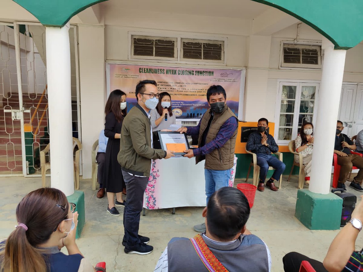 sbmuudpacpi's tweet photo. Cleanliness Week Closing Function @sbmu_mizoram https://t.co/FEzoTqvVQd
