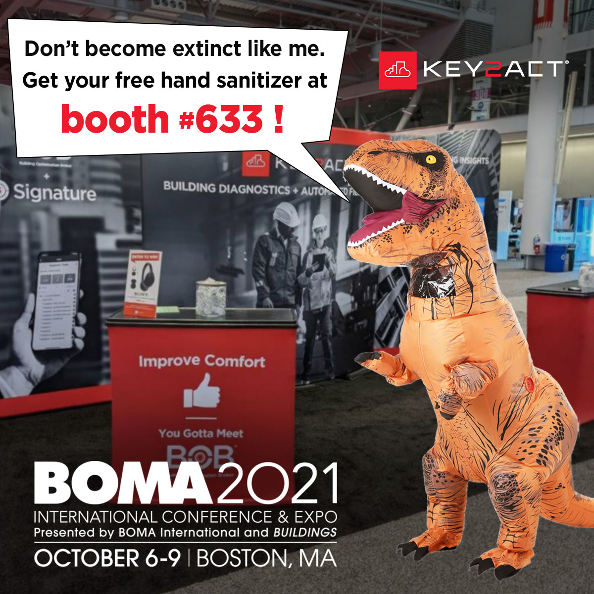 keytwoact's tweet image. A chat with a K2A certified energy professional AND germ-free hands! Who could ask for anything more? Visit booth #633 #BOMA2021

#handsanitizer #buildinganalytics #smartbuildings #buildingautomation #intelligentbuildings #hvactechnicians #mechanicalserviceproviders #Key2Act