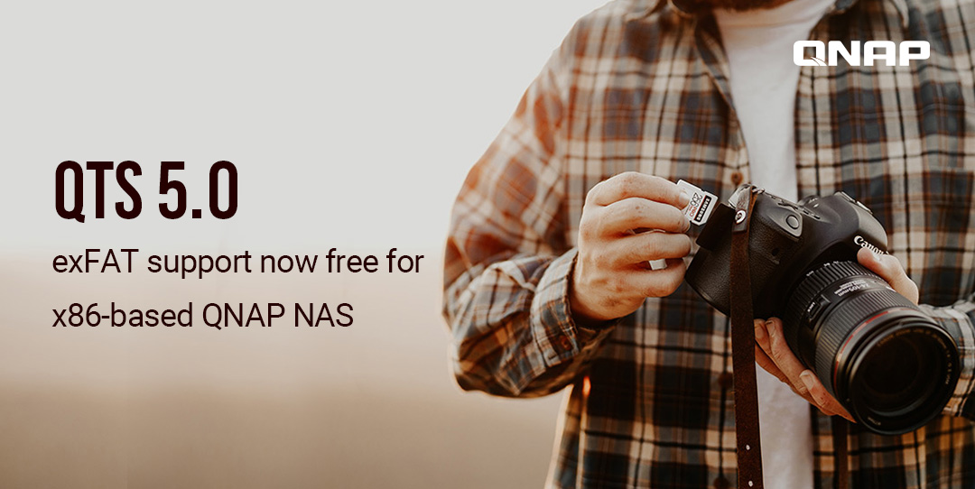 QNAPEspana's tweet photo. ¡Buenas noticias! 🔥 exFAT ahora es compatible de forma nativa y gratuita y está disponible actualizando QTS a la versión 5.0 (o posterior) para NAS basados en x86.

📌 QTS 5.0: https://t.co/RuXP9Qc2N9
📌 exFAT: https://t.co/DJ2In9Ircg

#QNAP #NAS #exFAT #QTS5 #QTS #videoproducer https://t.co/Wi1sWk2YWH