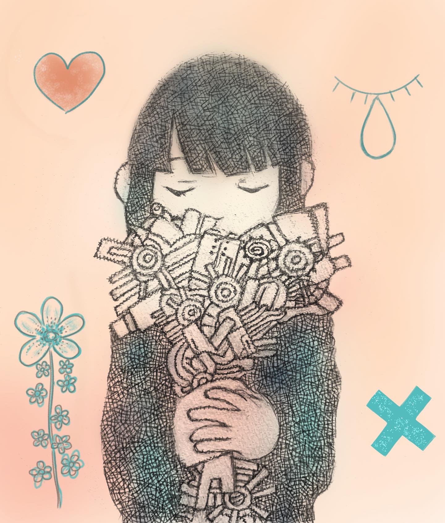 モヒ メトロノームmv公開6周年おめでとう 米津玄師 メトロノーム イラスト シャーペン画 Ibispaint T Co Q57gurpqht Twitter