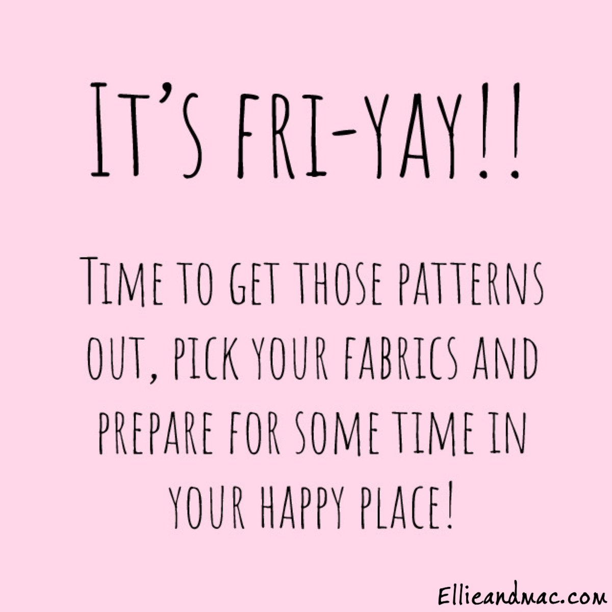 Ellieandmac's tweet photo. It’s Fri-YAY!!
.
.
#ellieandmac #Sewingstory #sewingessentials #sewingeveryday https://t.co/Sl4CNzmrlH
