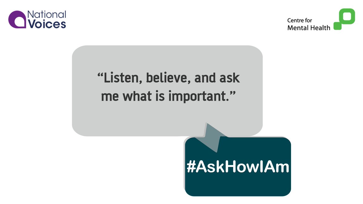 NVTweeting's tweet photo. A compassionate conversation can go a long way. That's why, on this #WorldMentalHealthDay we’re calling on healthcare providers to #AskHowIAm for patients living with long-term physical conditions. https://t.co/oHrI1M7fC6