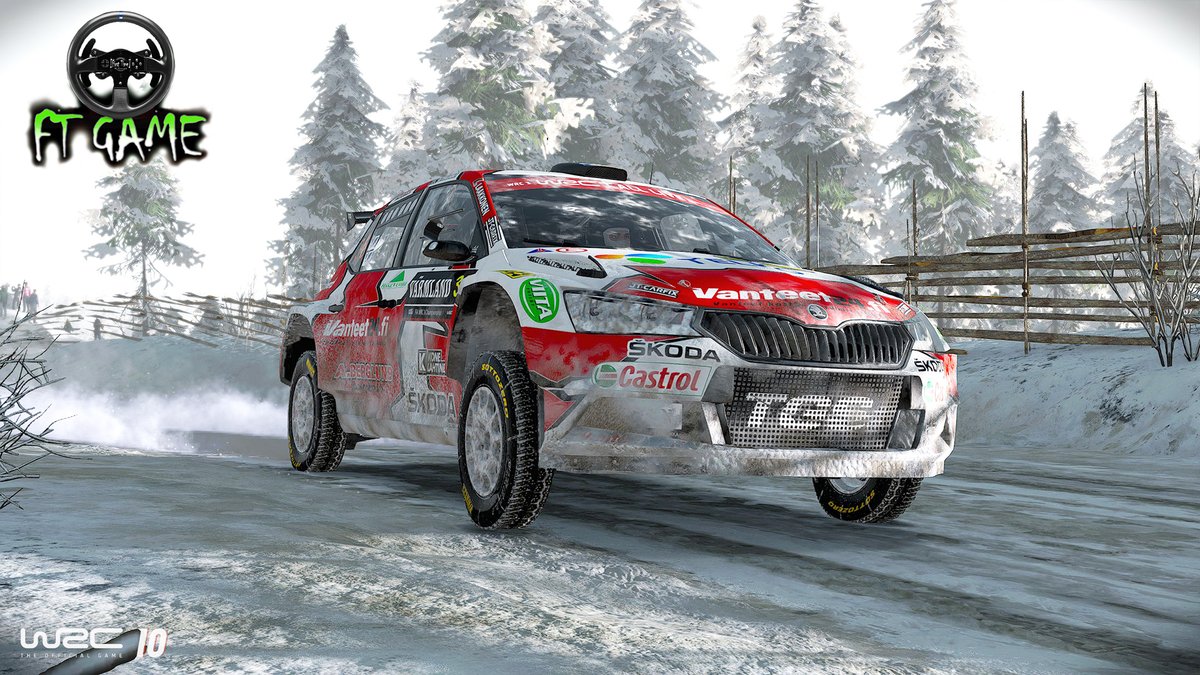 FTGame1's tweet photo. #RallySweden Stage 3 From WRC 10
Come to FT Game youtube page for more! - https://t.co/pvR6cSbekw

#simracing #esports #WRC #WorldRallyChampionship #thrustmaster #th8a
#SkodaFabiaRally #skodafabia #skoda #torsby https://t.co/2sycF49Pow