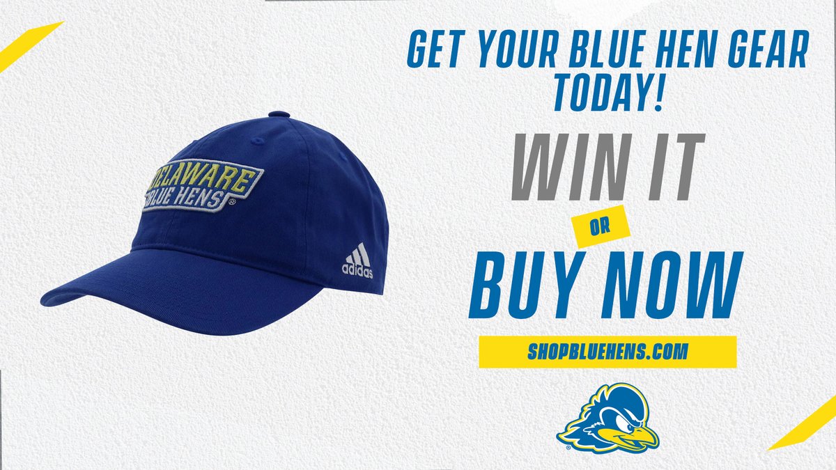 UDBlueHens's tweet photo. 𝐖𝐈𝐍 𝐈𝐓 𝐎𝐑 𝐁𝐔𝐘 𝐈𝐓 

Retweet this post for a chance to win a UD #BlueHens Hat or Buy It Now 👉https://t.co/QDocY7fjj6

#BlueHenFriday https://t.co/WLg725Vp0z