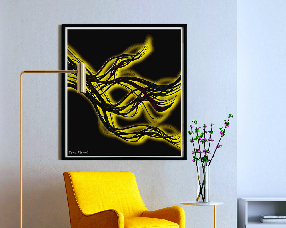 CurvesColor's tweet photo. "Free spirit 1" Digital print.
Check out my @SaatchiArt   for more #giclee prints.
https://t.co/geX3gSnDmV
*Mockup: Kam idris from @unsplash
#art #digitalart #colorfulprint #yellowandblack #abstractart #homedecor #artedigital https://t.co/zsT8FXKsdP