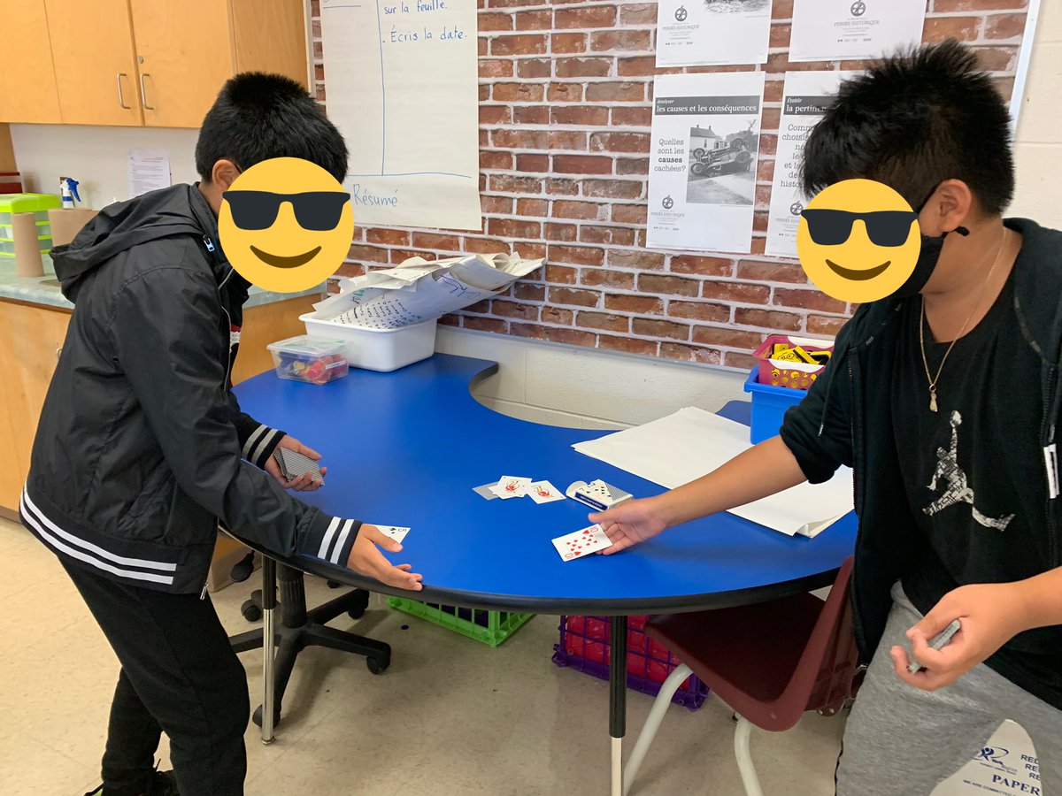 thewright_class's tweet photo. The famous, and ever-popular “Integer War” has returned! @EldersMills #YRDSBmath https://t.co/l7xuwJjpKP