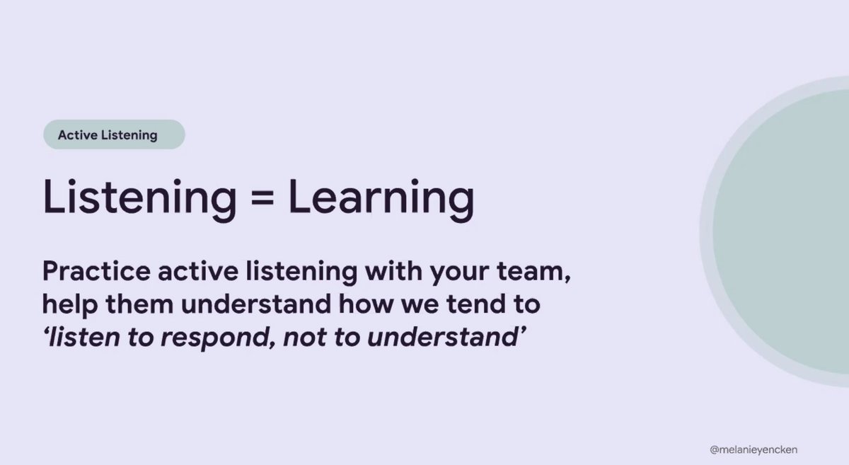 Nomensa (@we_are_nomensa) on Twitter photo 💡 Active listening 💡
Listening = Learning.
Practice active listening with your team, help them understand how we tend to 'listen to respond, not to understand'.
<a href="/melanieyencken/">Melanie Yencken</a> <a href="/Interact_Conf/">Interact London - tickets for 2023 on sale now!</a> #UX #UXDesign #Inclusivity 💡 Active listening 💡
Listening = Learning.
Practice active listening with your team, help them understand how we tend to 'listen to respond, not to understand'.
<a href="/melanieyencken/">Melanie Yencken</a> <a href="/Interact_Conf/">Interact London - tickets for 2023 on sale now!</a> #UX #UXDesign #Inclusivity