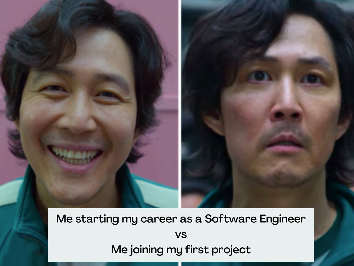 MarshaCodes's tweet photo. Anyone else relate? #CodeNewbie #SquidGamememes #SquidGame #thisdeveloperslife https://t.co/Nh4h0sj2QG