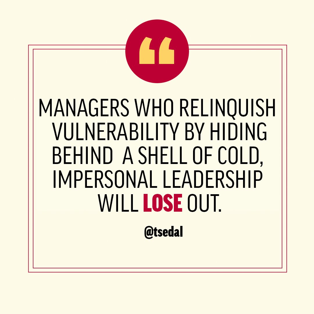 #Managers cannot make the mistake of reverting to the old ways of distant professionalism. Many #employees liked the new openness. But also the #pandemic has shown how crucial that is to team morale, esp in a #HyrbidWork or #RemoteWork format.

tsedal.com