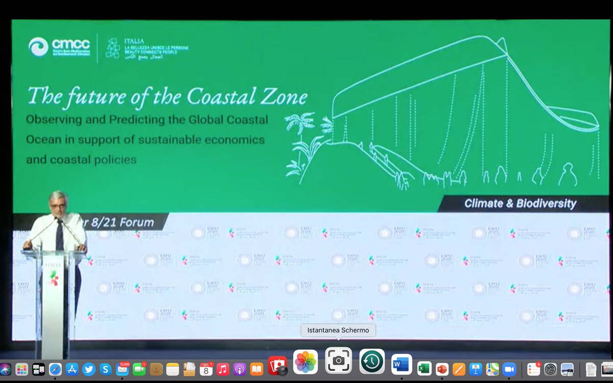 #Expo2020Dubai @CmccClimate Today #UNESCO @GOOSocean Coastpredict @ItalyExpo2020 and final remarks from Italian Commissioner General