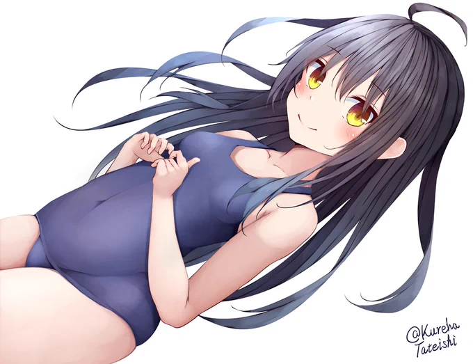 スク水みっか!!!!!

#艦これ #三日月
#艦これ版深夜の真剣お絵描き60分一本勝負
#艦これ版真剣お絵描き60分一本勝負_20211008 