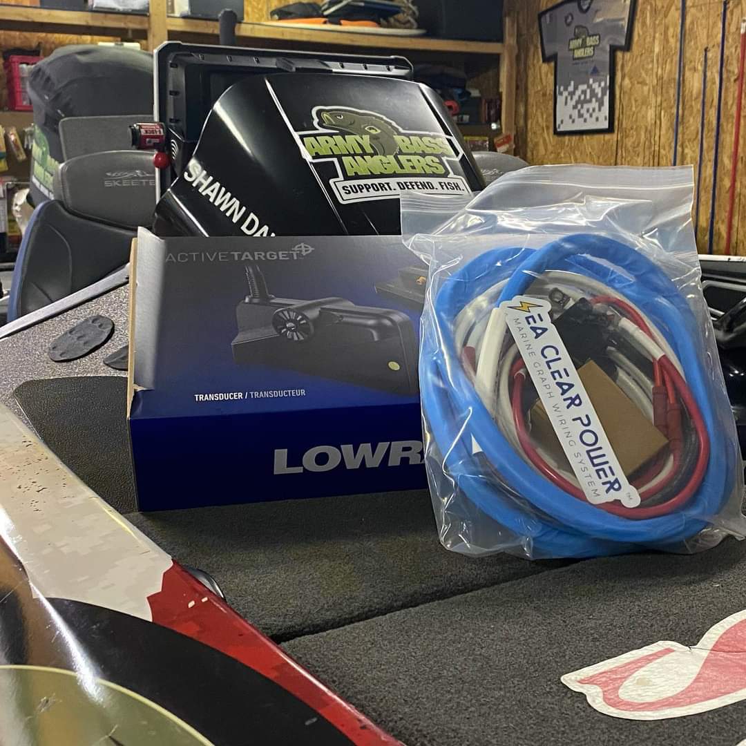 ArmyBassAnglers's tweet photo. Upgrading another #ArmyBassAnglers Pro Staff #SkeeterBoat with the best equipment on the water with Sea Clear Power & Lowrance--HOOAH! #SeaClearPower #Lowrance #SupportDefendFish
Upgrade yours at https://t.co/mb8oYuraOA
#WeaponTested #WeaponApproved https://t.co/B1dTZBvhno