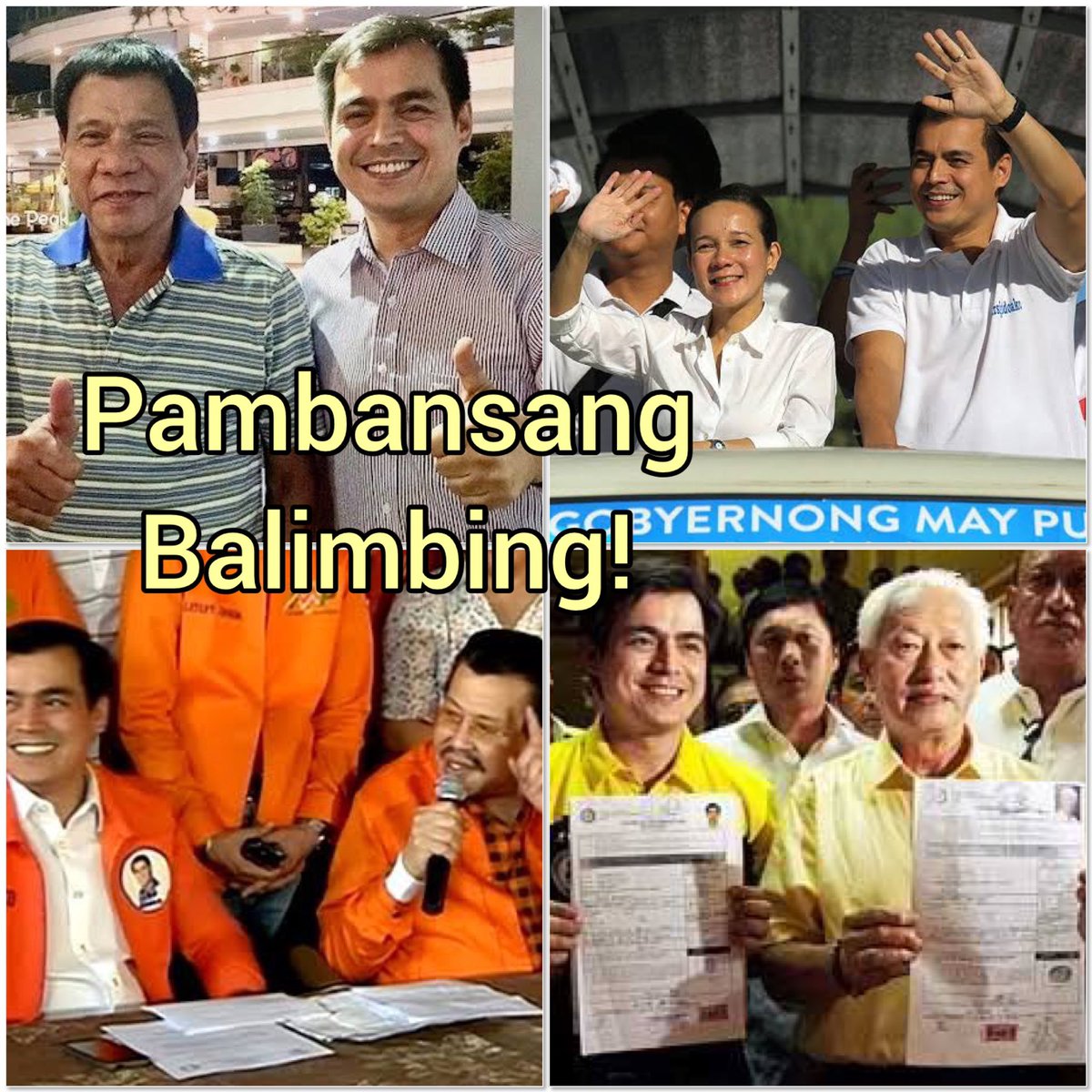 TitoTok88's tweet image. Yong totoo Isko at Joey, sa parehong puno kayo galing ano? #Balimbing