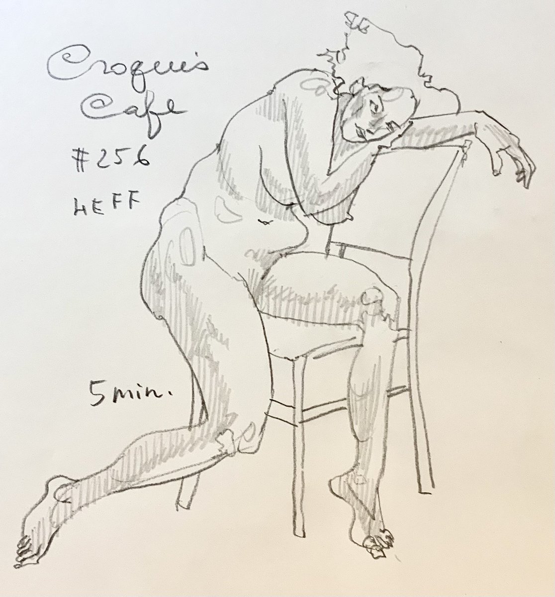 #croquiscafe
256 Heff
地震に備えて枕元に用意したバッグがちょっと大きすぎる。 