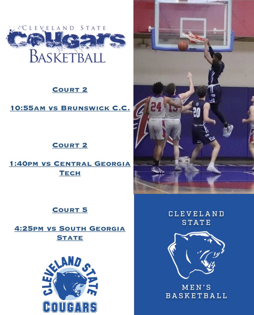 Coaches, catch us at the loaded @JucoReport Battle of the South Jamboree tomorrow!! #SHOWTIME #GOCOUGARS 🔵⚪️🔵

📍Dobbs Creek Rec Center (Cumming, GA)