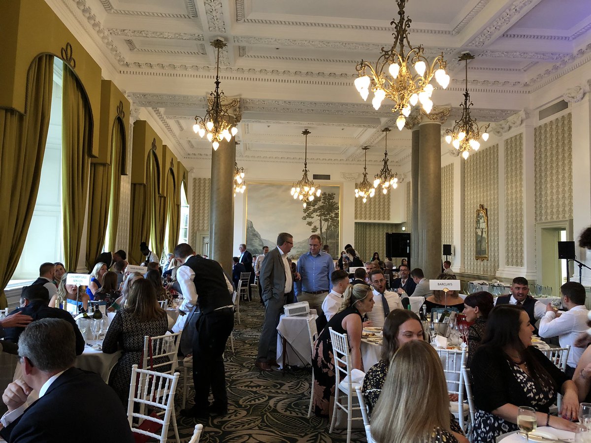 Buzzing with energy at the Balmoral today as the #smawards draw closer and everyone enjoys catching up