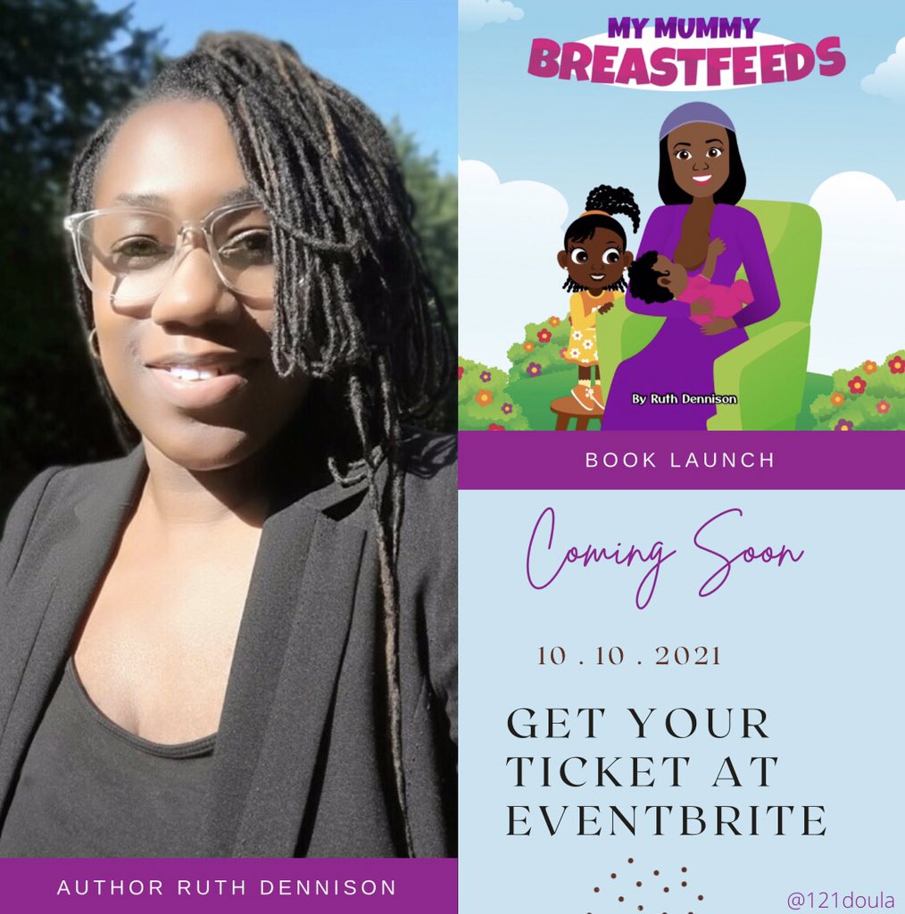 Learn more and/or get your ticket here: eventbrite.co.uk/e/180400311187

#mymummybreastfeeds #booklaunch #childrensbook #author #ruthdennison #121doula #breastfeeding #breakingbreastfeedingbarriers
