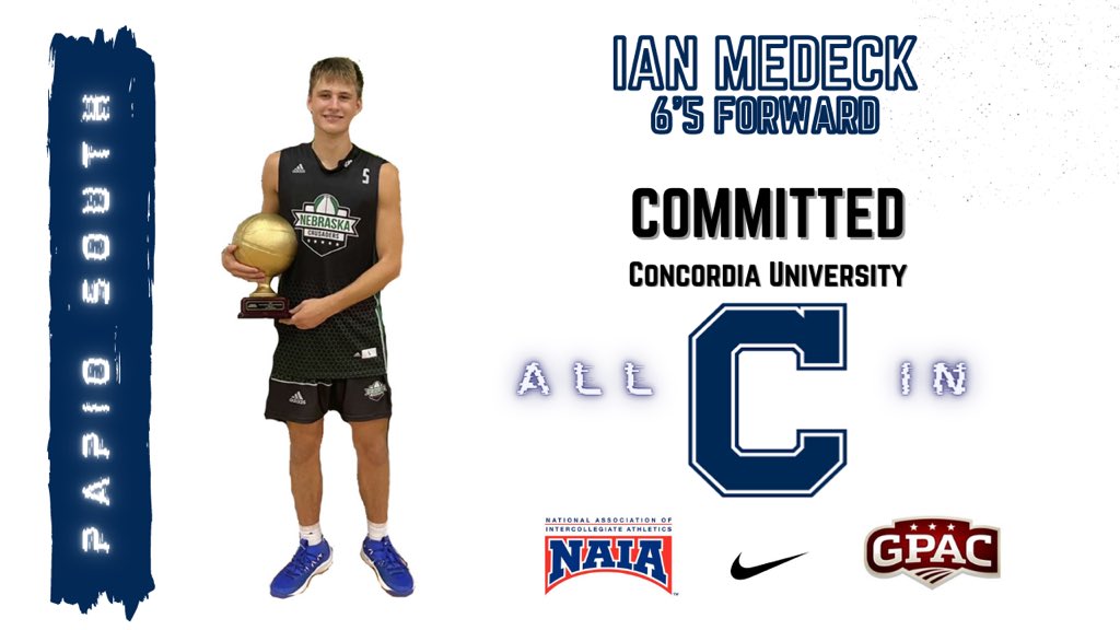 After a great phone call with  <a href="/CoachLimback/">Ben Limback</a> I am so excited to announce my commitment to Concordia University! Thanks to all my coaches and my family for all the support that you have given me! Let’s go bulldogs 🐶!
