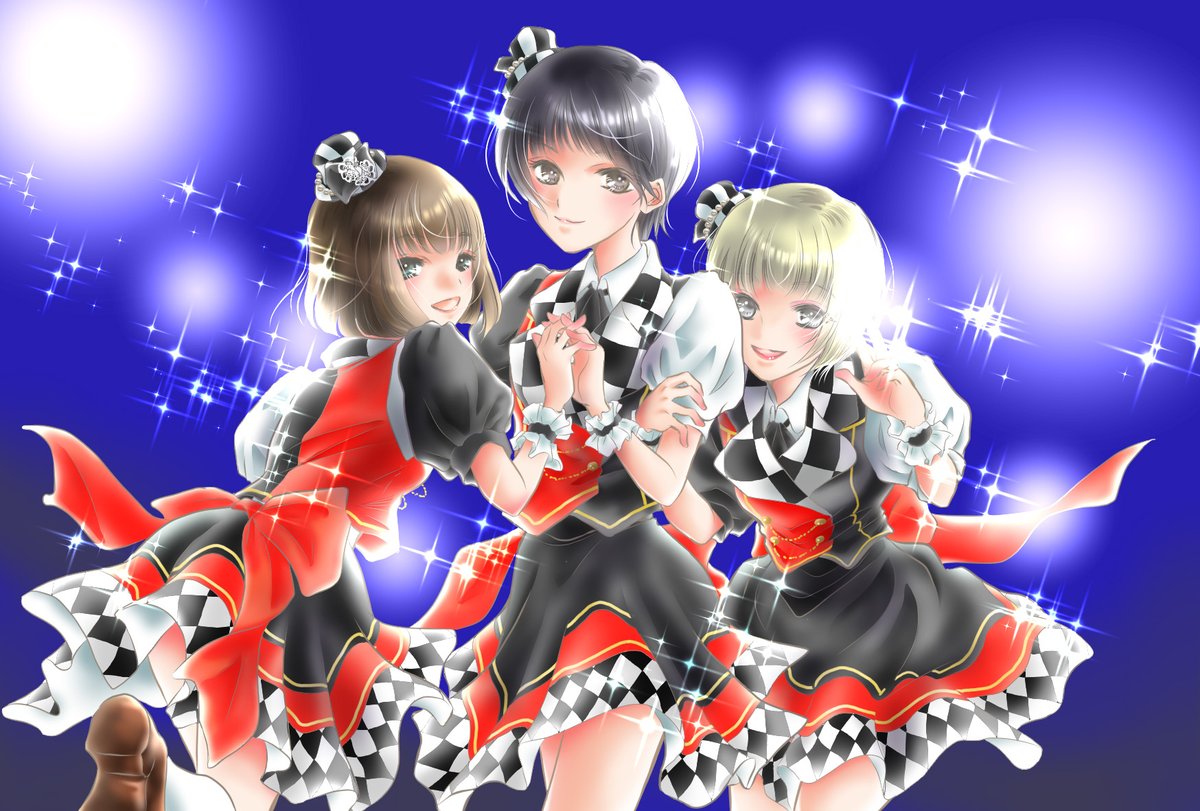 高村渚 アリスにおまかせの衣装で推し3人を描きました ペン入れてからスカートデザイン間違えたことに気付いた お許しくだされ 神薙ラビッツ アリスにおまかせ 梨 旭 七燐鈴 高村渚 アリスにおまかせの衣装で推し3人を描きました ペン入れてからスカートデザイン間違えたことに気付いた お許しくだされ 神薙ラビッツ アリスにおまかせ 梨 旭 七燐鈴
