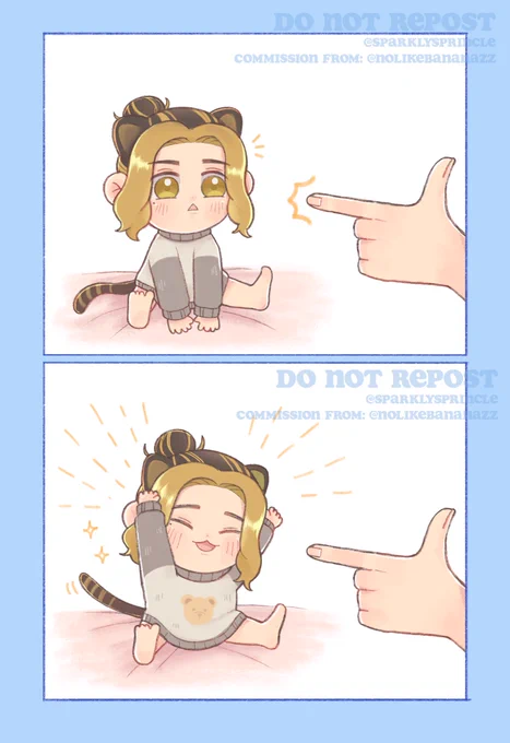 ได้วาดเบบี๋น้องเสือด้วย นุ่มนิ่มมากเลยเด็กน้อยยยย🥺💓💓

รับคอมมิชชั่นมากจากคุณ @sparklysprincle 
ขอบคุณมากค่ะ🥺♥︎ 