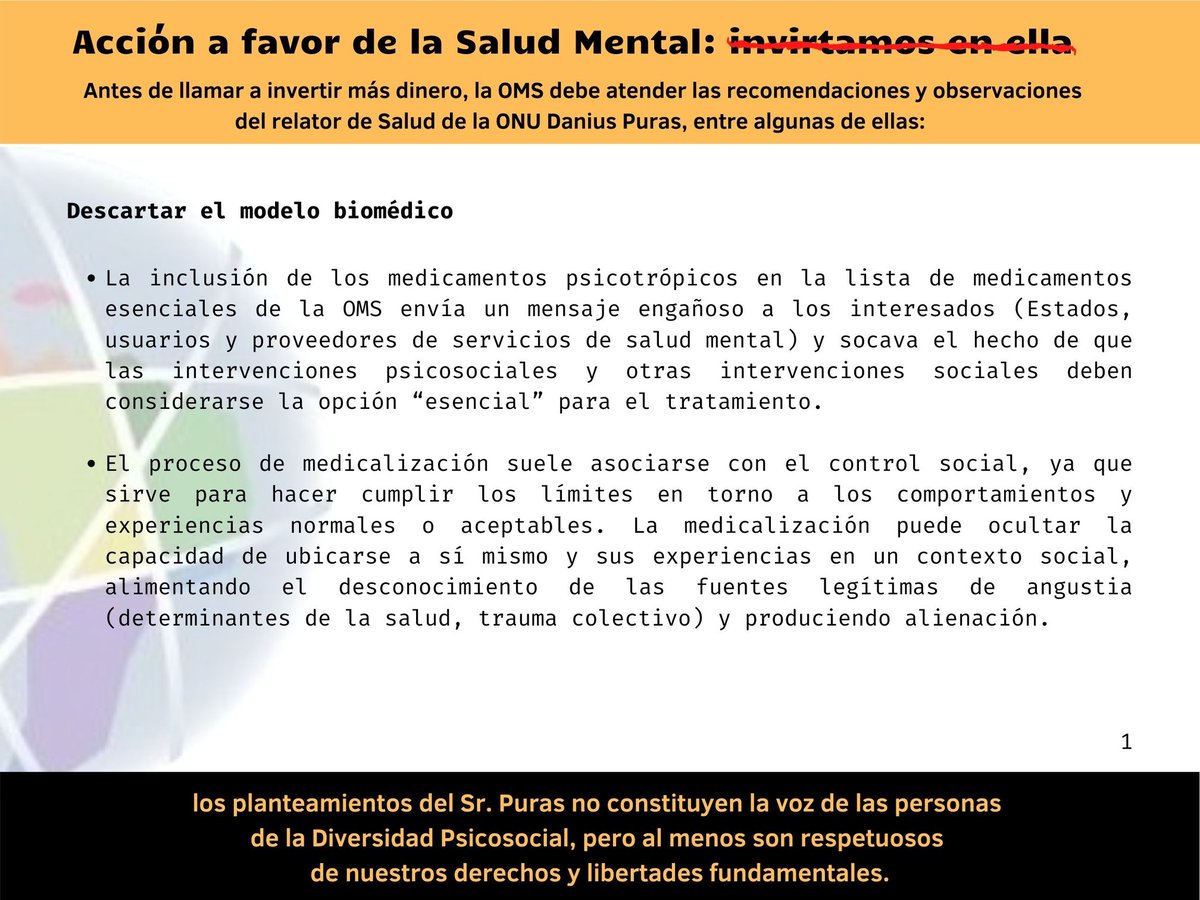 LaRedesfera's tweet photo. Recordatorios relevantes para cada #DiaMundialDeLaSaludMental que se 'celebra'. 1 de 3. 🔥#LocuraLatina #JusticiaSocial en #SaludMental✊🏾 #WorldMentalHealthDay https://t.co/yvzXzKNCvo