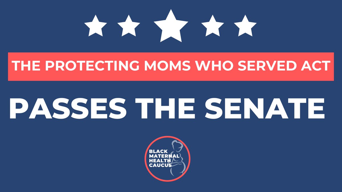 Big #Momnibus news: last night, the Senate passed the Protecting Moms Who Served Act! This bipartisan bill led by <a href="/RepUnderwood/">Rep. Lauren Underwood</a>, <a href="/RepGusBilirakis/">Gus Bilirakis</a>, <a href="/SenDuckworth/">Tammy Duckworth</a>, &amp; <a href="/SenatorCollins/">Sen. Susan Collins</a> makes key investments to ensure veterans receive the high-quality maternal health care they deserve.
