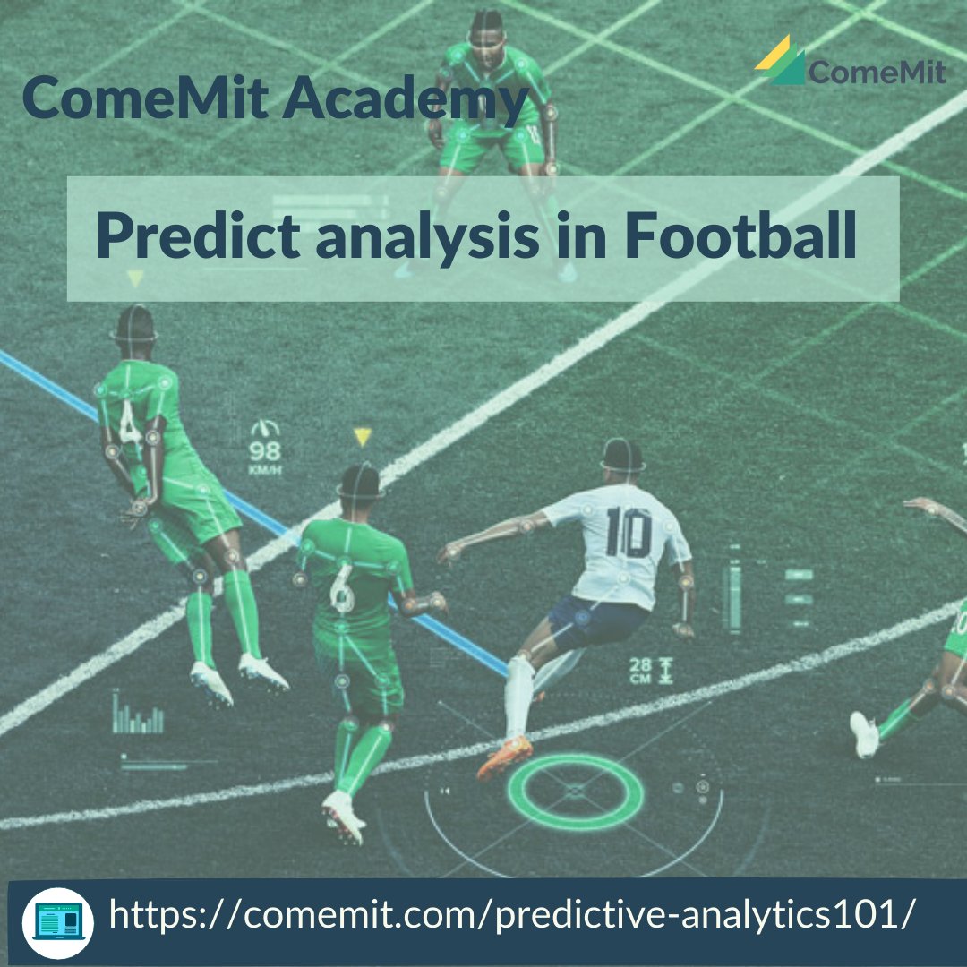 come_mit's tweet photo. How #datamining and #PredictiveModeling help to predict #football results?
Learn more in our upcoming course, "predictive modelling 101."
https://t.co/pVIplJoxP3
Attend the first 2 sessions for #free and then decide whether you want to register for the entire course or not. https://t.co/BQ67oxUoqF