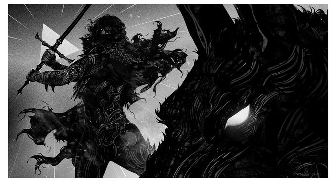 The Knight - 07
#Drawtober #drawtober2021 
