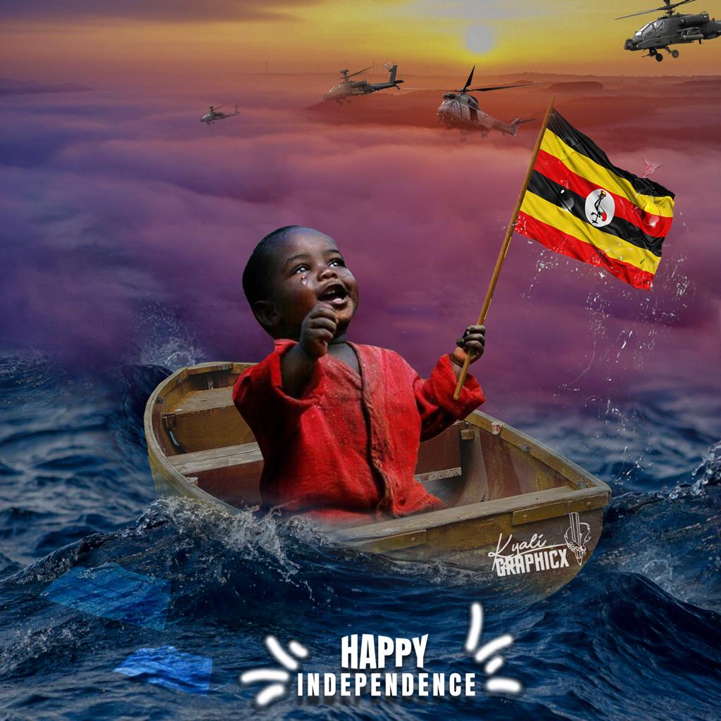 A beautiful day it is. 

#UgandaAt59 #IndependenceDay2021  🇺🇬