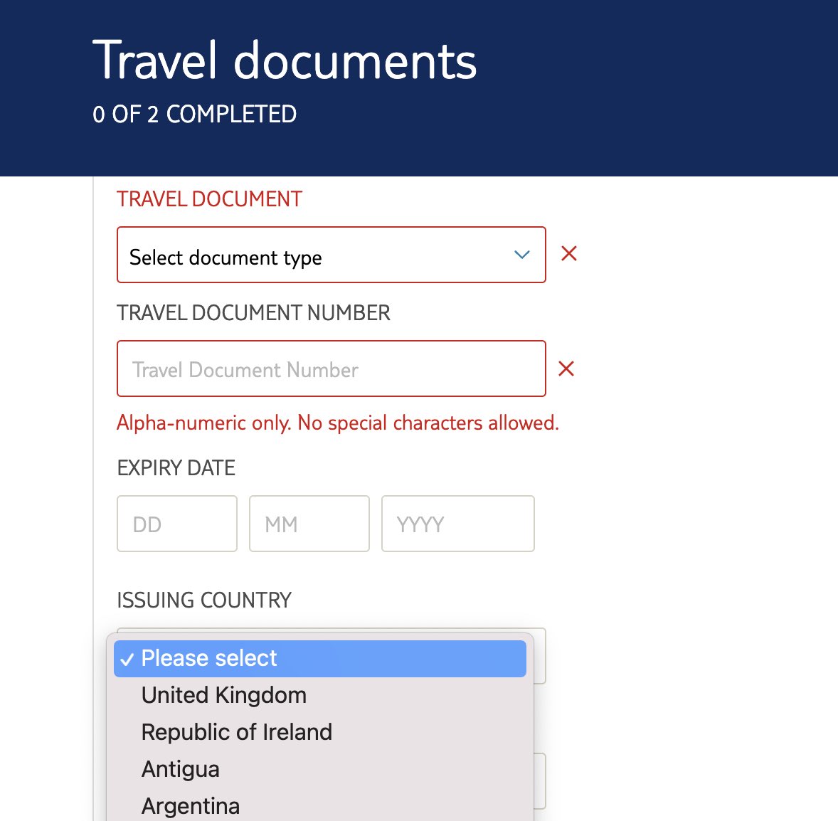 BenClissen's tweet photo. @TUIUK We just booked our holiday with you and we wanted to enter our travel docs details but we were disappointed to see that Philippines is not in the list of issuing country and nationality. How is that even possible and how can we even proceed if my partner is filipino ? https://t.co/piPGsjiboR