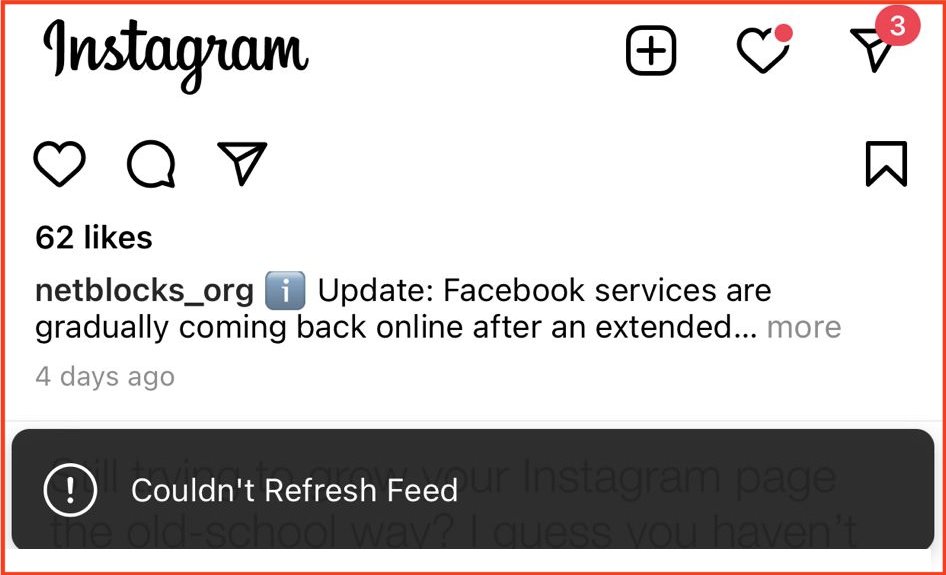 Facebook, Instagram and WhatsApp working again after global outage