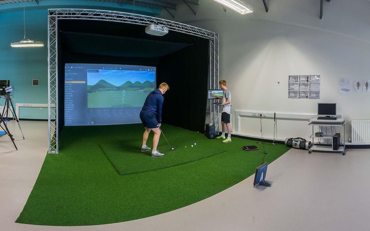 smSportRehab's tweet photo. Golfers in Plymouth aged 60+, I’m looking to recruit for participants for my PhD in our golf lab at Plymouth Marjon University on 25th &amp; 26th October. Testing involves a couple of jumps and a bar pull then measures of club head speed in the golf simulator https://t.co/NQKQrMXXWj https://t.co/X0LtCgn41M