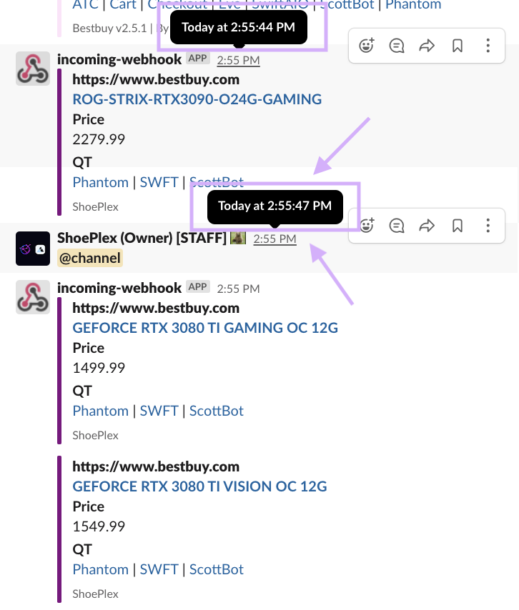 shoeplexus's tweet photo. Want to see why our members just made over $100,000+ in the past 20 minutes? 

This is why...

The best BestBuy Monitors... ✅ get it? 
Staff ping in under 3 seconds? done ✅ 

Nobody compares. You won't find this anywhere else. 
Bestbuy Founders Edition Graphics Cards CLEANED. https://t.co/qCJH8jLGV3