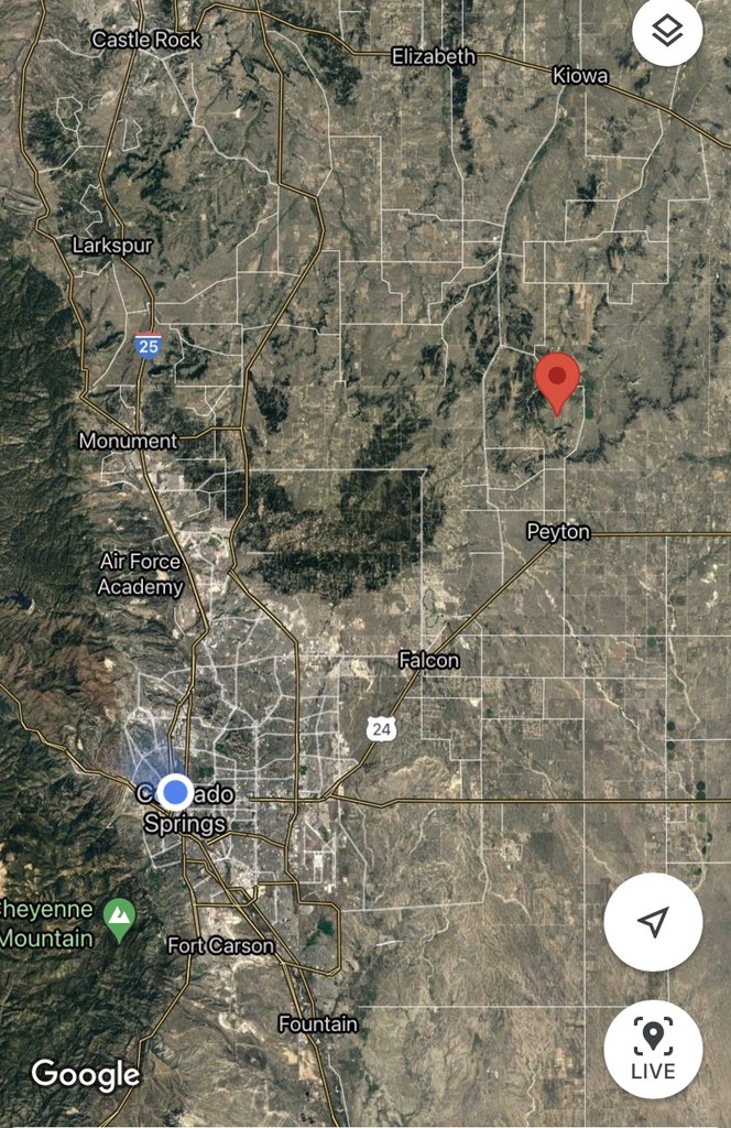 Numerous fire personnel as well as deputies on scene assisting w/ MANDATORY EVACUATION: One mile around Birdseye View due to a fire in the area of 19000 Block of Birdseye View. Mandatory evacuation. Call 9-1-1 only if you are in immediate danger.