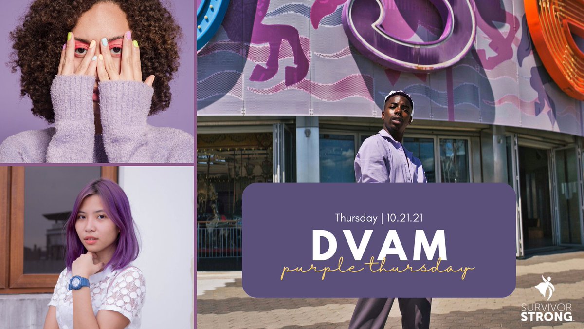 It's purple Thursday! Are you rocking purple to show your support?