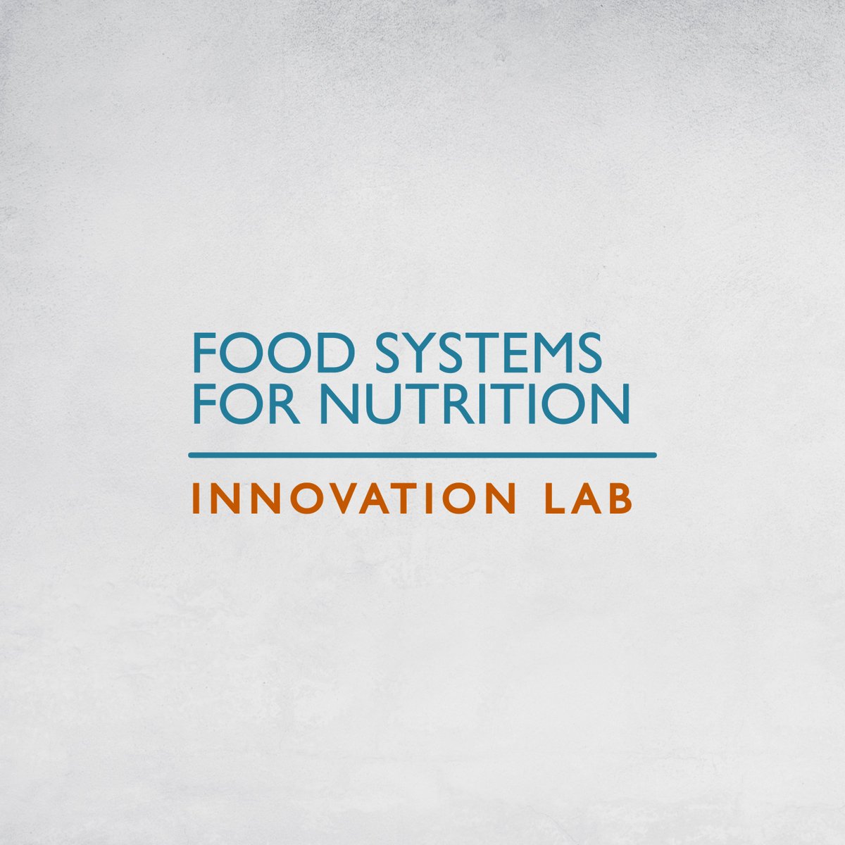 Food Systems for Nutrition Innovation Lab tweet media