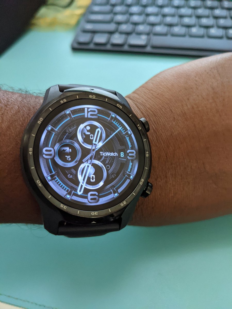 kunalkishan's tweet photo. @Mobvoi_Official First day of Tickwatch 3. Can't wait to explore it #TicWatchPro3Ultra https://t.co/zGTj5vPxyL