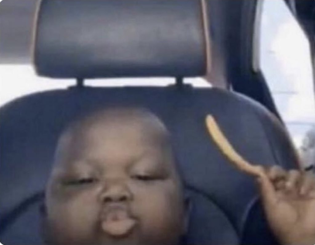 me in the passenger seat eating everybody’s fries but mine
