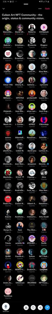 Cristhi55513136's tweet photo. excellent space many thanks to those wonderful people for what they do for the Cuban community
@GianniDalerta @nftcubaart @Tropical_Jewel @ClitSplash @arsubanipal666 @cubancryptoart @Gabriel https://t.co/RTTalvWtTm
