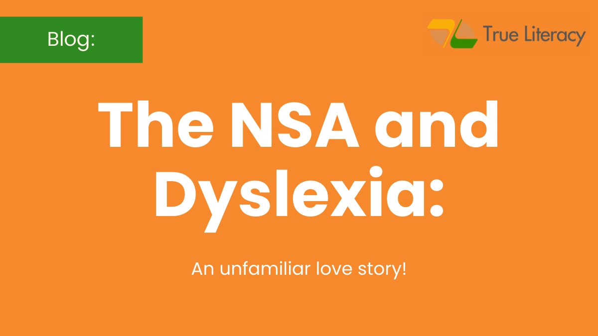 The NSA is the perfect example of weakness turning into strength.

It turns out NSA highly value their dyslexic employees because of their unique ability to sift through data!

Learn more: buff.ly/3AhxhMf

#Dyslexia