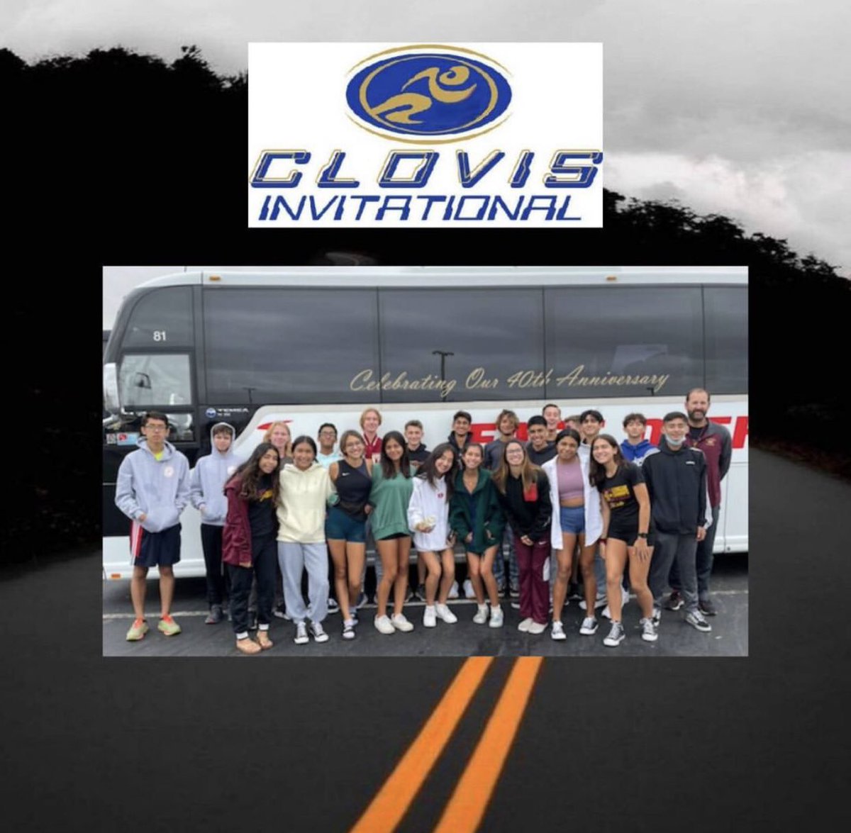 lasernaxctf's tweet photo. Good luck and safe travel La Serna Lancers! #clovisinvitational #crosscountry #wearels https://t.co/7m3JrO6HlT