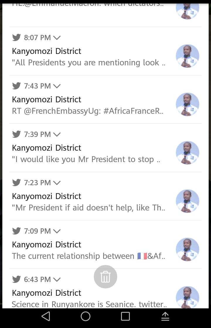 ShellinahB's tweet photo. @PatriqKanyomozi @EmmanuelMacron ❤️❤️ When I spend the whole day without coming on Twitter en my fav on top @PatriqKanyomozi https://t.co/OTMangxWU4