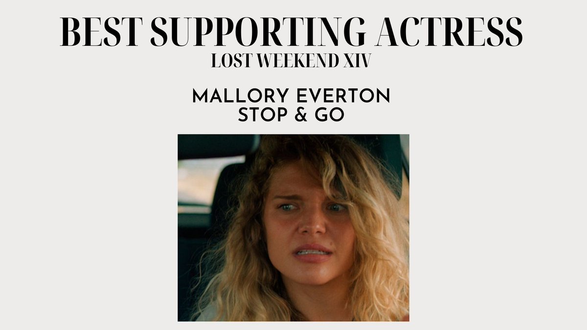 CinemaBandwagon's tweet photo. Plenty of stories featuring strong female characters in our #LostWeekendXIV line-up that this was a difficult decision, but our audience has spoken and the ROBOT AWARD for BEST SUPPORTING ACTRESS goes to...
MALLORY EVERTON for STOP & GO
@malruthon @DecalReleasing @sorofilms https://t.co/7nETBu1Epk